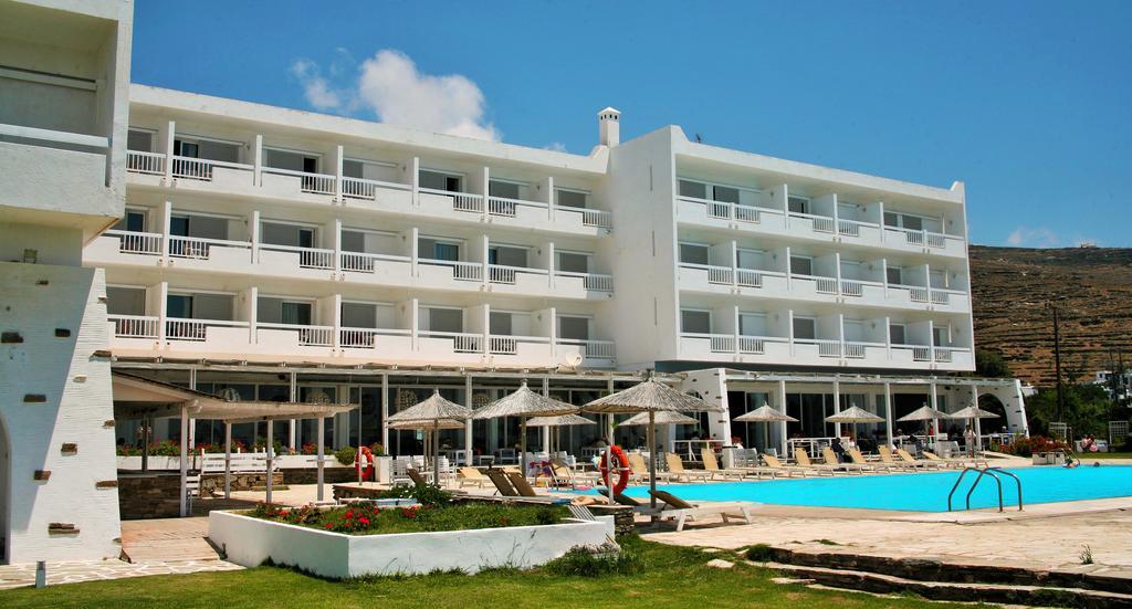Tinos Beach Hotel المظهر الخارجي الصورة